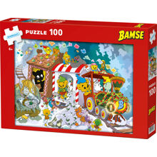Pussel Kärnan 100 Bitar Bamse Jul