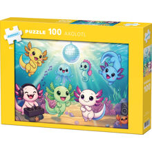 Pussel 100 Bitar Axolotl