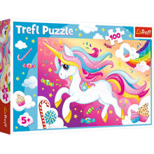 Pussel 100 Bitar Trefl Beautiful Unicorn