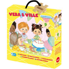 Träpussel 9 Bitar Vera & Ville