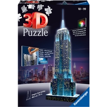Pussel 3D Empire State Building LED