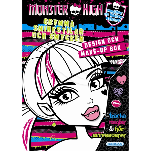 Monster High - Design och Make- Up Bok