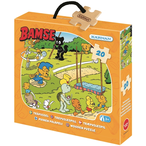 Askpussel 20 Bitar Bamse (Bild 1 av 2)