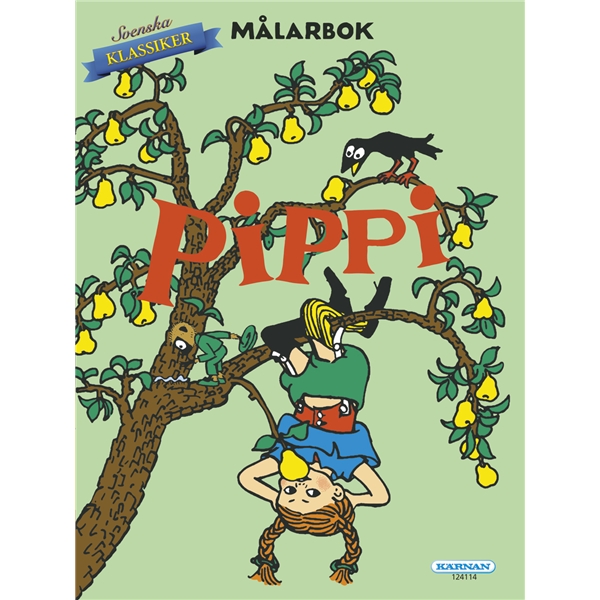 Pippi målarbok