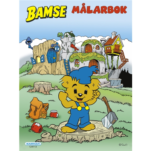 Bamse Målarbok 2