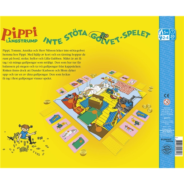 Pippi Inte-Stöta-Golvet-Spelet (Bild 2 av 3)