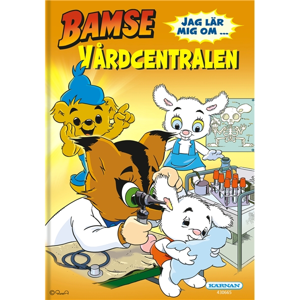 Bamse Faktabok: Jag lär mig om vårdcentralen (Bild 1 av 3)