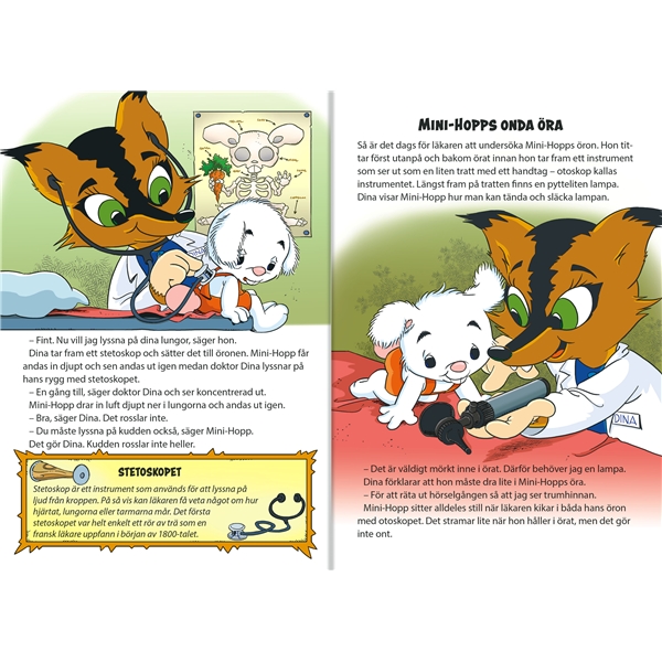 Bamse Faktabok: Jag lär mig om vårdcentralen (Bild 2 av 2)