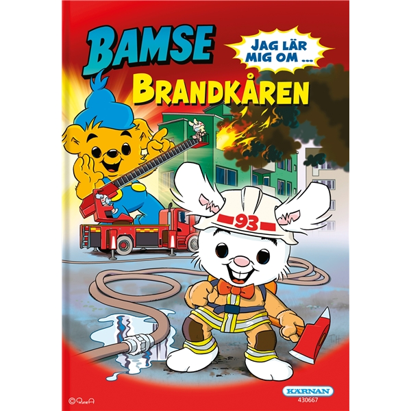 Bamse Faktabok: Jag lär mig om brandkåren