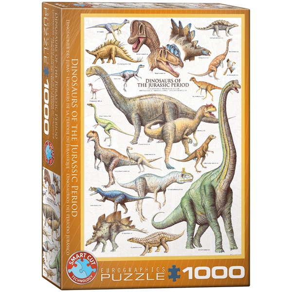 Pussel 1000 Bitar Dinosaurs of the Jurassic