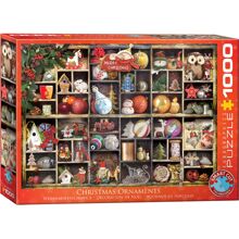 Pussel 1000 Bitar Christmas Ornaments