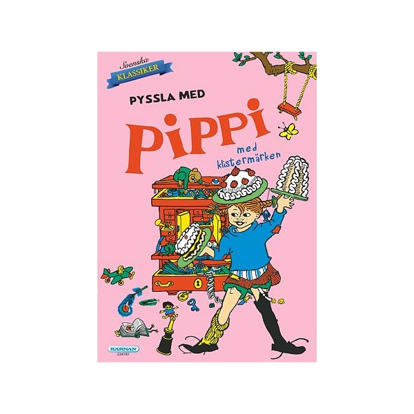 Pysselbok Pippi Långstrump (Bild 1 av 2)