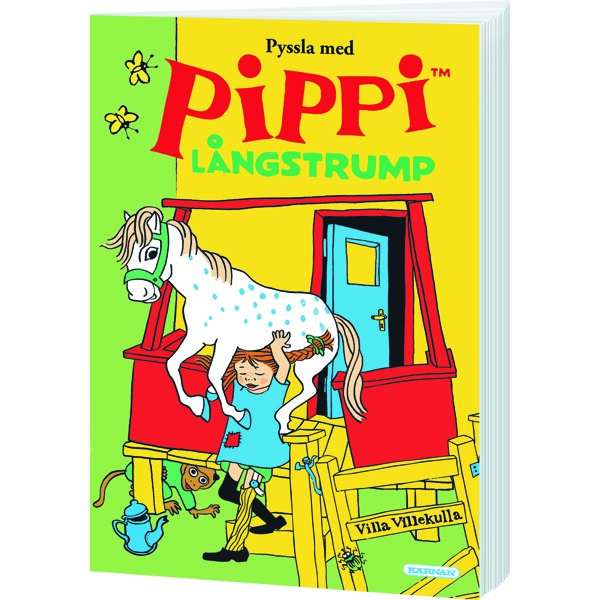 Pysselbok Pippi Långstrump (Bild 1 av 2)