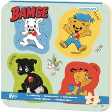 Knoppussel Bamse 4 Bitar