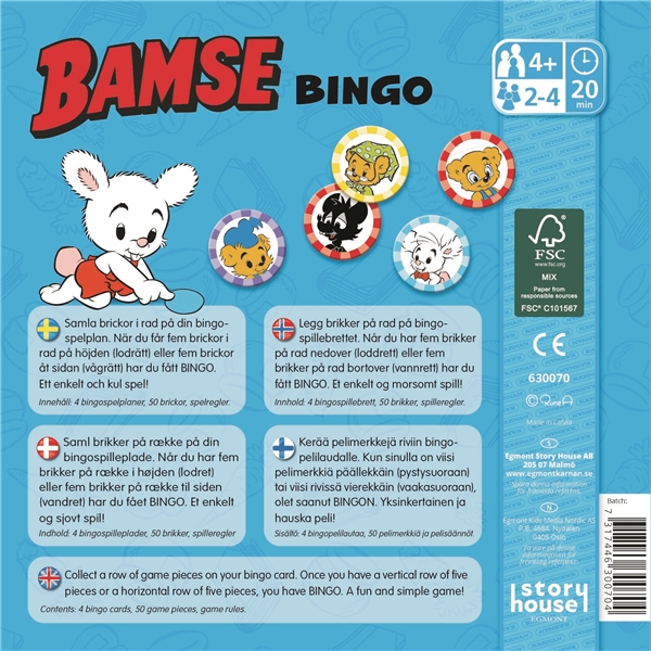Bingo Bamse (Bild 2 av 2)