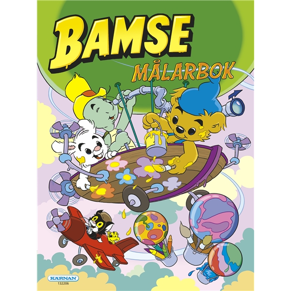 Bamse Målarbok (Bild 1 av 3)