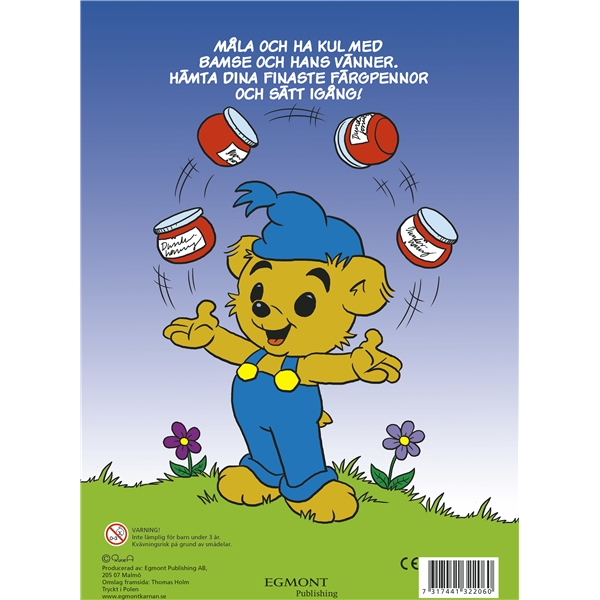 Bamse Målarbok (Bild 2 av 3)