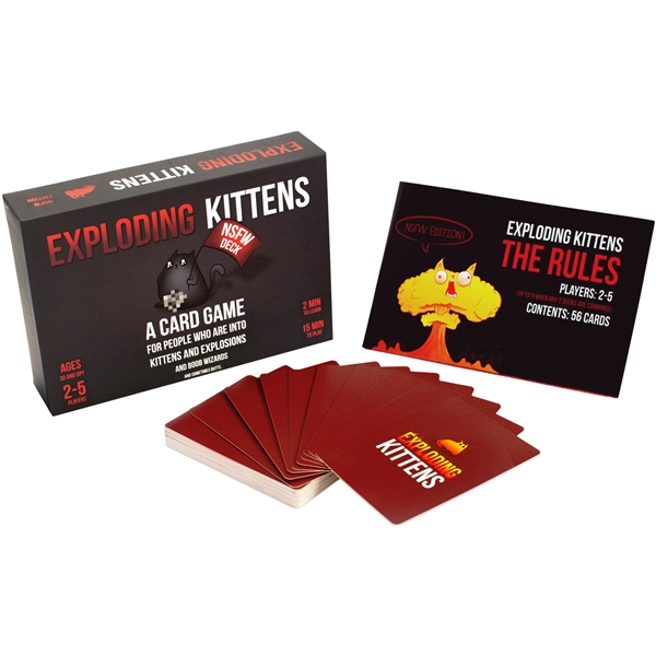 Exploding Kittens Nordic NSFW Edition (Bild 2 av 2)