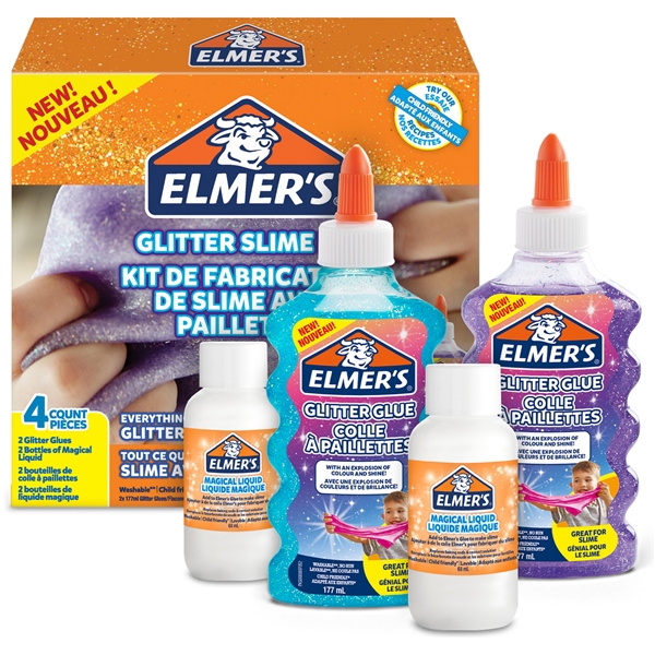 Elmers Glitter slime starter kit (Bild 1 av 5)