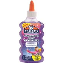 Elmers Glitterlim 177ml lila