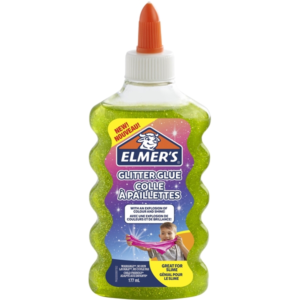 Elmers Glitterlim 177ml grön (Bild 1 av 3)