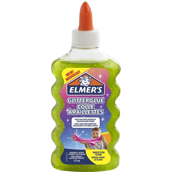 Elmers Glitterlim 177ml grön (Bild 1 av 3)