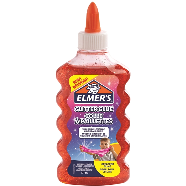 Elmers Glitterlim 177ml röd (Bild 1 av 4)