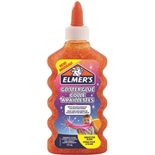 Elmers Glitterlim 177ml orange