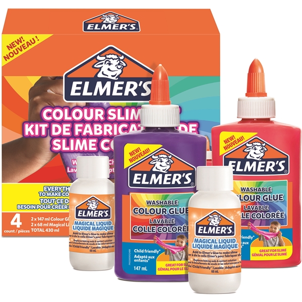 Elmers Opaque Color Slime Kit (Bild 1 av 5)