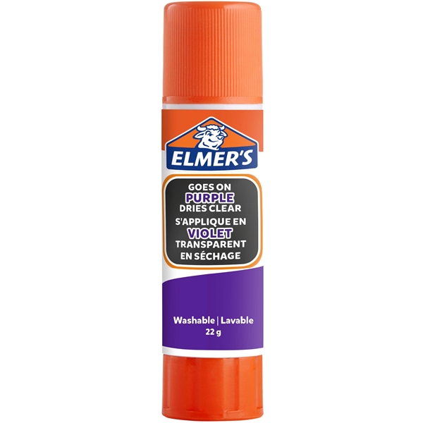 Elmers Disappearing Purple Glue Stick 22g (Bild 1 av 3)
