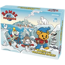 Barnspel Bamse och Vulkanön