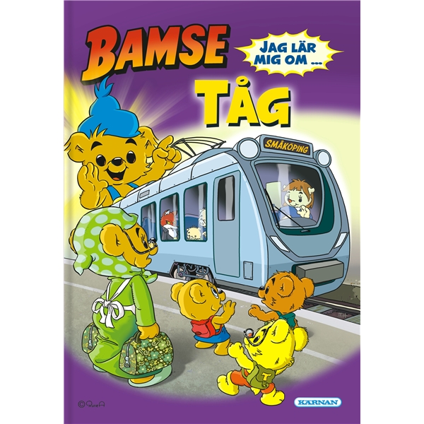 Bamse Faktabok: Jag lär mig om tåg (Bild 1 av 3)