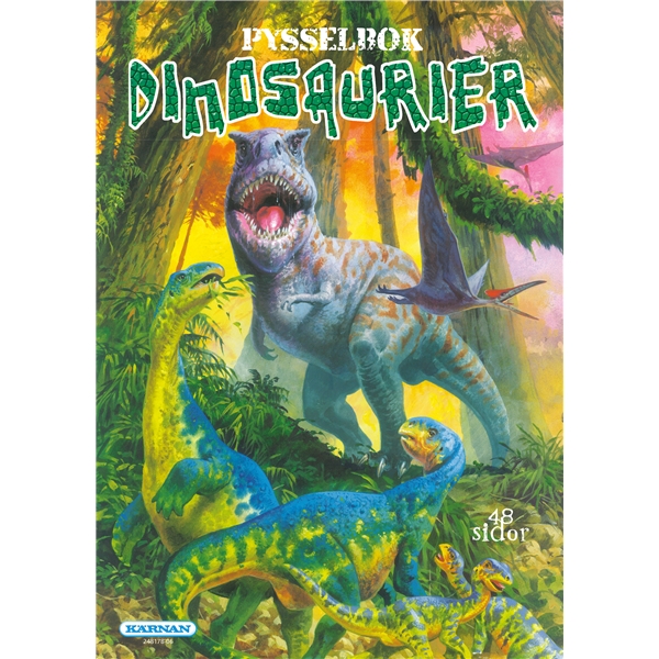 Pysselbok Dinosaurier