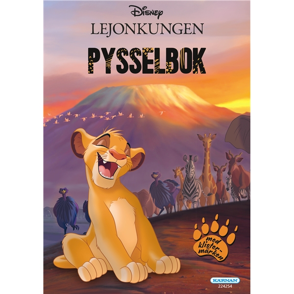 Pysselbok Disney Lejonkungen