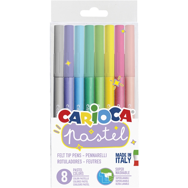 Carioca Fiberpennor Pastell (Bild 1 av 3)