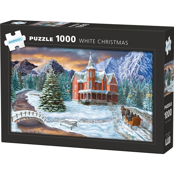 Pussel 1000 Bitar White Christmas (Bild 2 av 2)