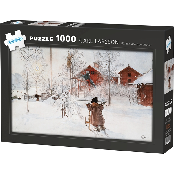 Pussel 1000 Bitar Carl Larsson Gården & Brygghuset (Bild 1 av 2)