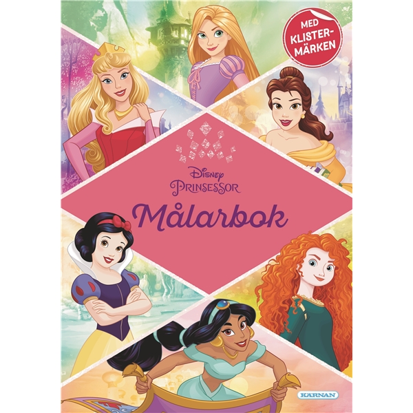 Målarbok Disney Prinsessor (Bild 1 av 3)