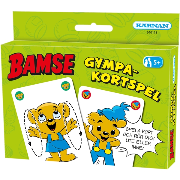 Bamse Gympakortspel (Bild 1 av 2)