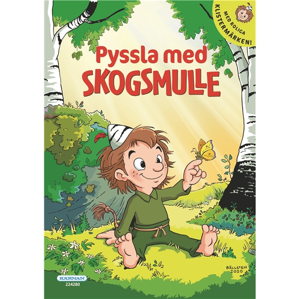 Pysselbok Skogsmulle (Bild 1 av 2)