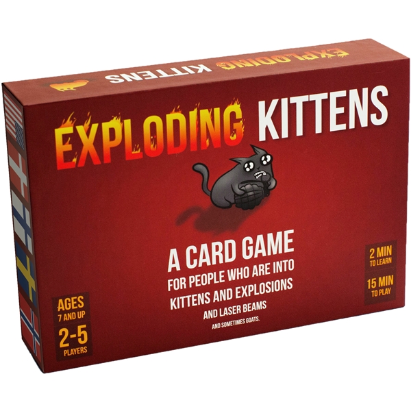 Exploding Kittens Nordic Original Edition (Bild 1 av 3)