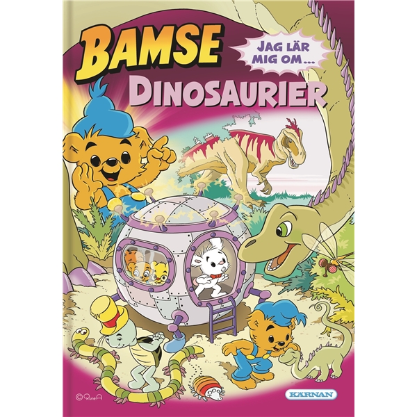 Bamse Faktabok: Jag lär mig om dinosaurier (Bild 1 av 3)