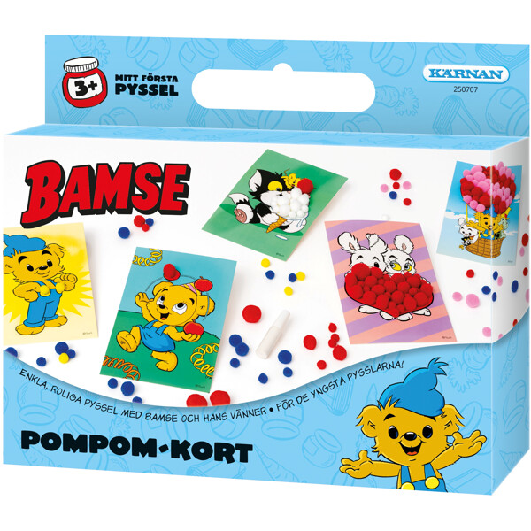 Kul Att Skapa Bamse Pompompyssel (Bild 1 av 4)