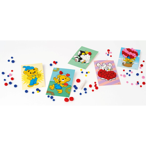 Kul Att Skapa Bamse Pompompyssel (Bild 2 av 4)