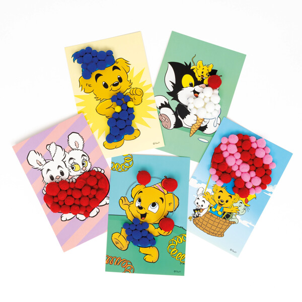 Kul Att Skapa Bamse Pompompyssel (Bild 3 av 4)