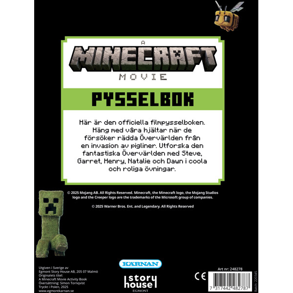 Pysselbok Minecraft Filmen (Bild 2 av 2)