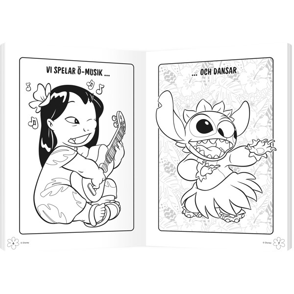 Målarbok Stitch (Bild 2 av 4)
