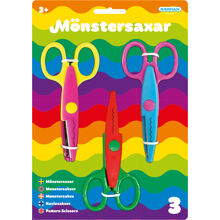 Mönstersaxar 3 st