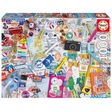 Educa Pussel 1000 Bitar Travel Collage