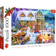 Pussel 1000 Bitar Trefl Xmas Winter Time